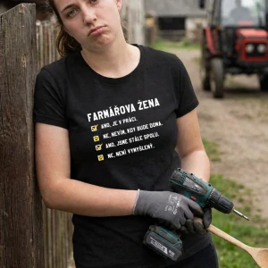 Farmářova žena, dámské tričko