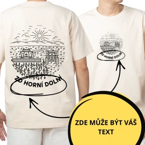 MOJE ŽNĚ 2025, pánské tričko s vlastním potiskem