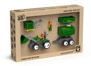 ECO MultiGO Farm set - figurky Igráčků farmářů s traktorem– FARM SET