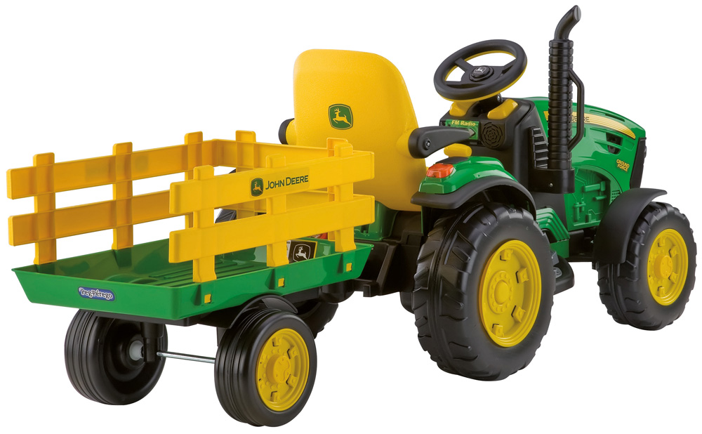 Dětský bateriový traktůrek - John Deere