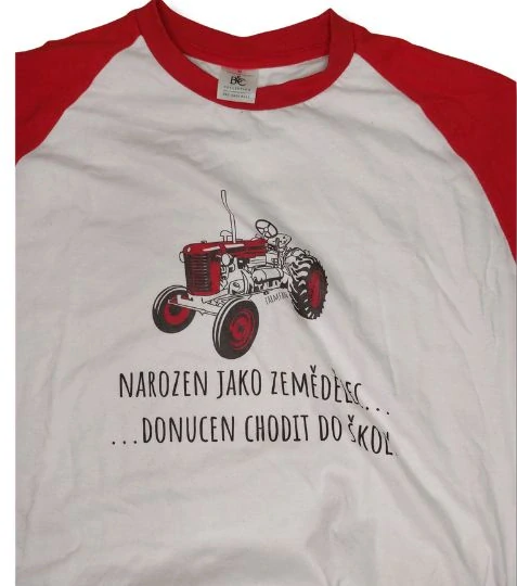 Tričko Rozený zemědělec, velikost M výprodej