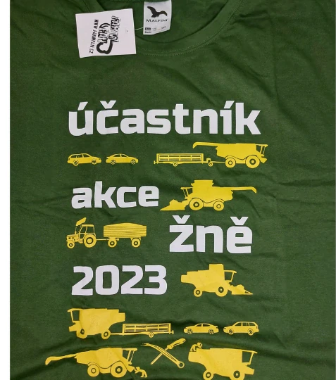 Tričko ŽNĚ 2023, velikost 3XL výprodej