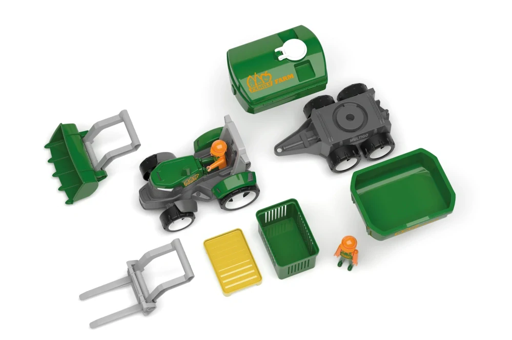 ECO MultiGO Farm set - figurky Igráčků farmářů s traktorem– FARM SET