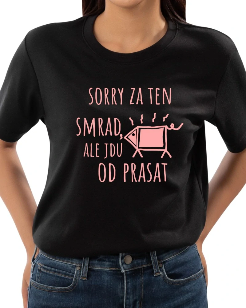Jdu od prasat, dámské tričko