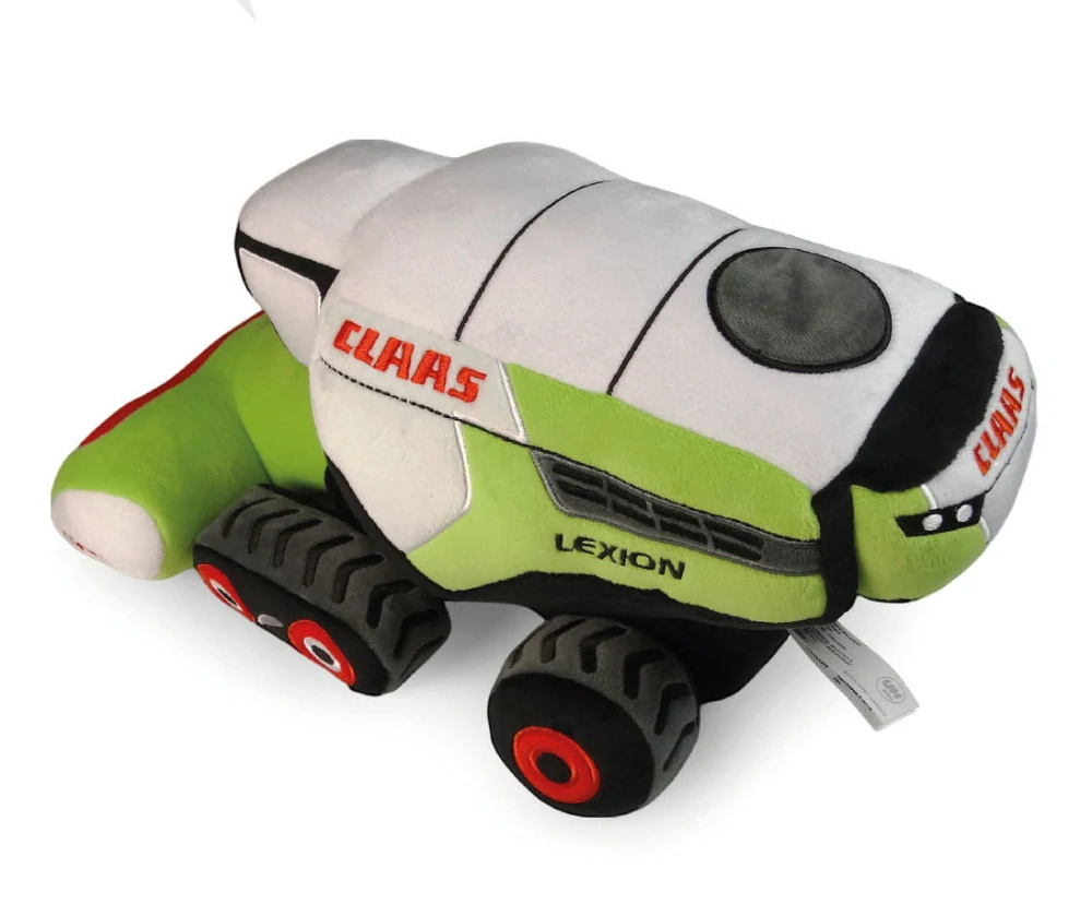 Plyšový kombajn Claas