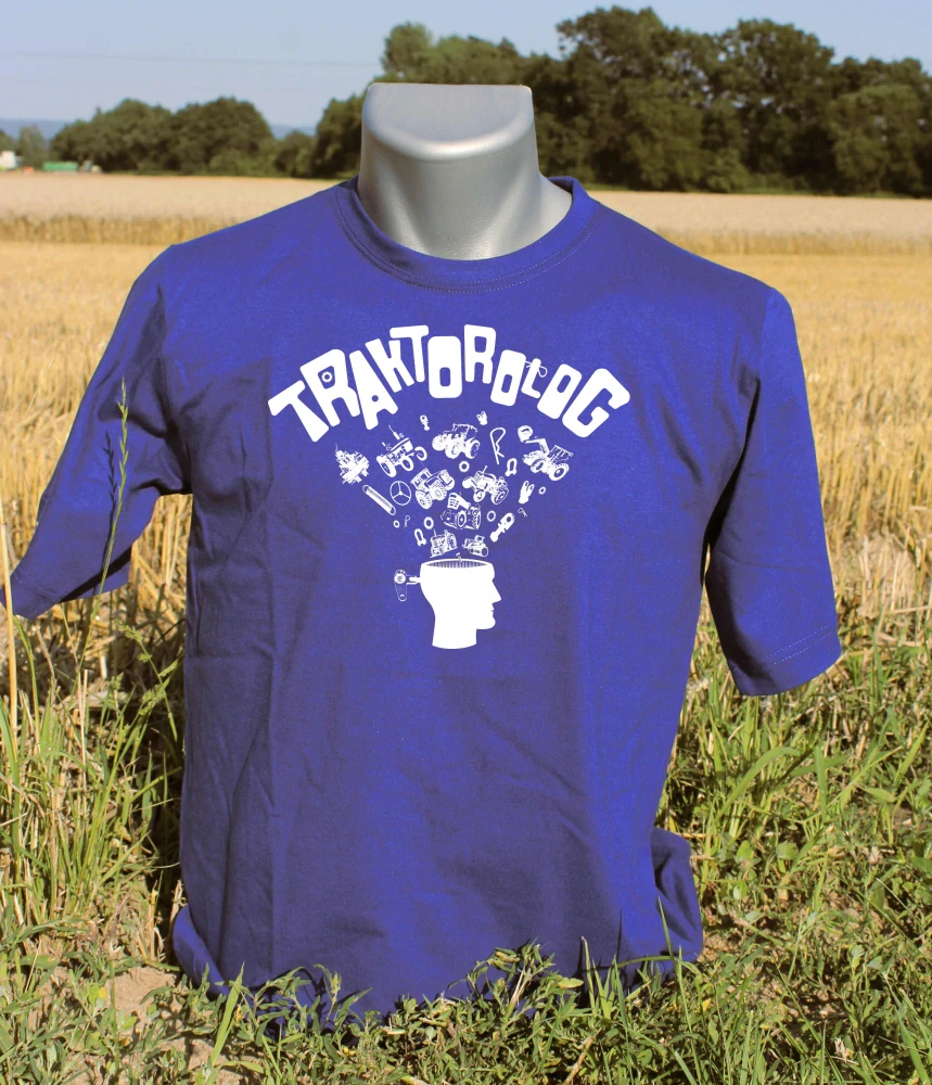 Traktorolog, pánské tričko FarmFan s traktorem 