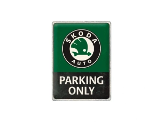 Cedule 30x40 Škoda (Parking Only)