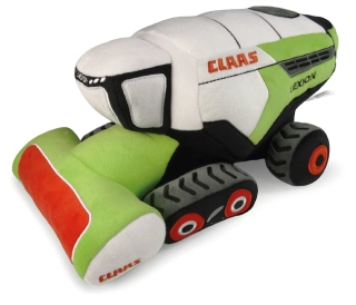 Plyšový kombajn Claas