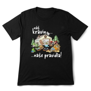 Náš kravín, naše pravidla, pánské tričko