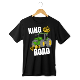 King of the road JD, dětské tričko s traktorem