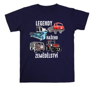 Legendy našeho zemědělství, pánské tričko s potiskem