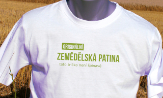 Zemědělská patina, pánské tričko s potiskem